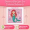 Diamond Painting Kits for Kids | 9 Unique Designed Canvases - Unicorn, Fairy, Mermaid | Arts & Crafts with Minimum Mess | Diamond Art Kits for Kids | Gem Painting Kit | Jewel Art | Crystal Art